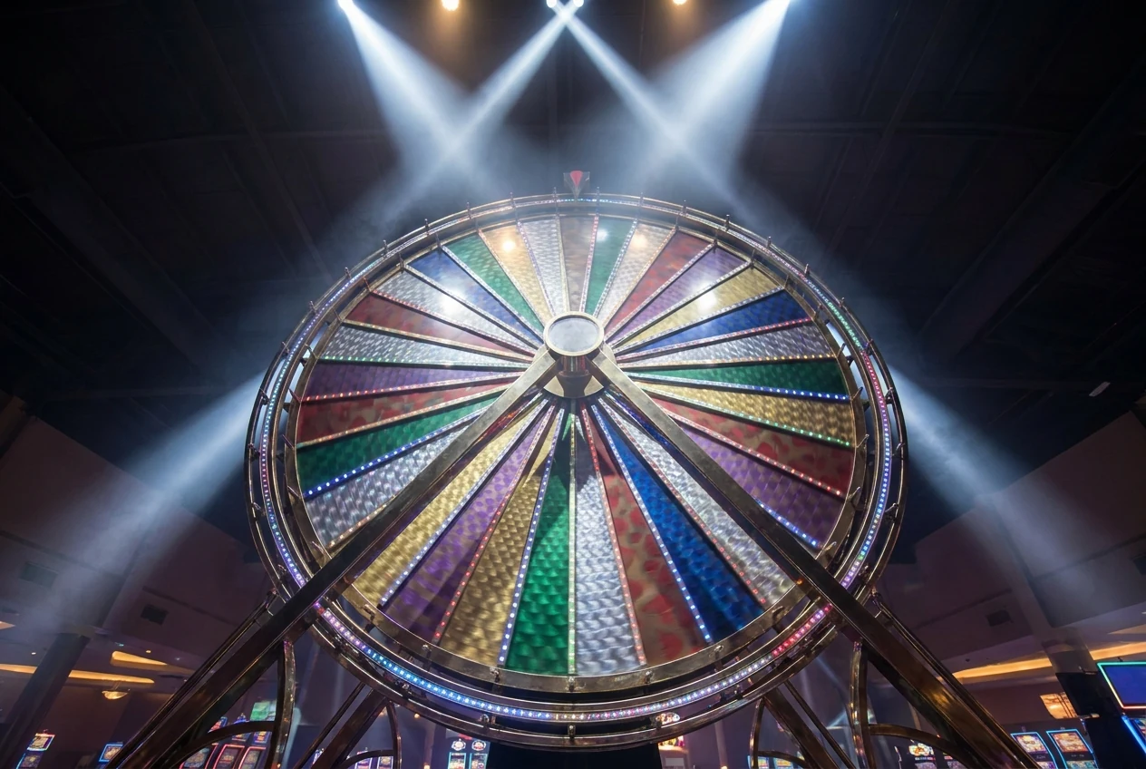 Mega Wheel at Spinch live dealer casino